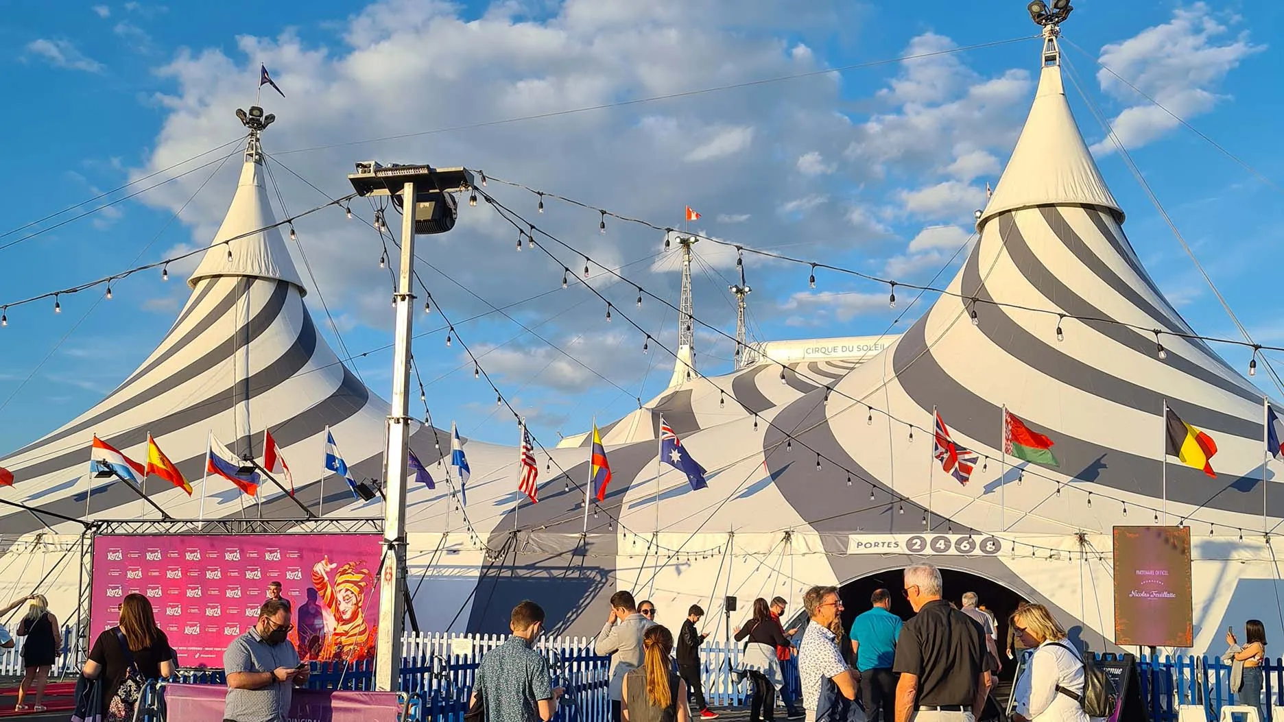 Carnet #4 &#8211; J&rsquo;ai assisté au spectacle du Cirque du Soleil